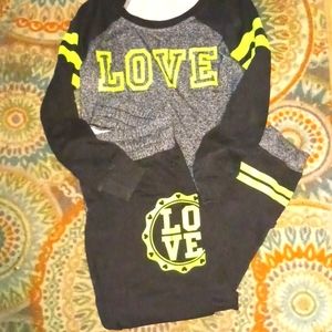 Sweat shirt & matching pants